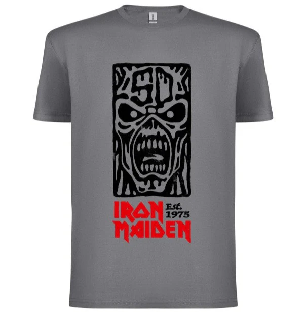 T-PAITA - Iron Maiden STAMP LOGO (LF8655)