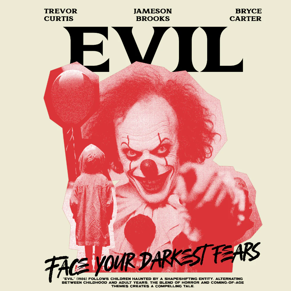 T-PAITA luonnonvalkoinen - Evil - Image 2