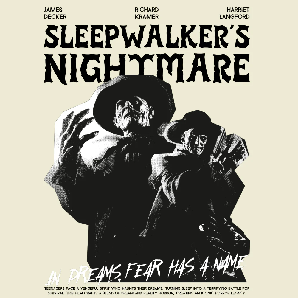T-PAITA luonnonvalkoinen - Sleepwalker's Nightmare - Image 2