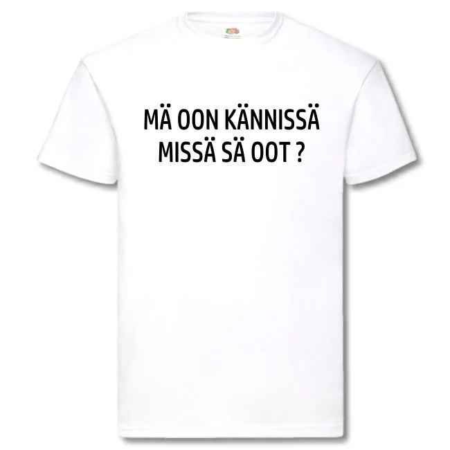 T-PAITA - MĂ OON KĂNNISSĂ MISSĂ SĂ OOT ? (00 1894A) - Image 2