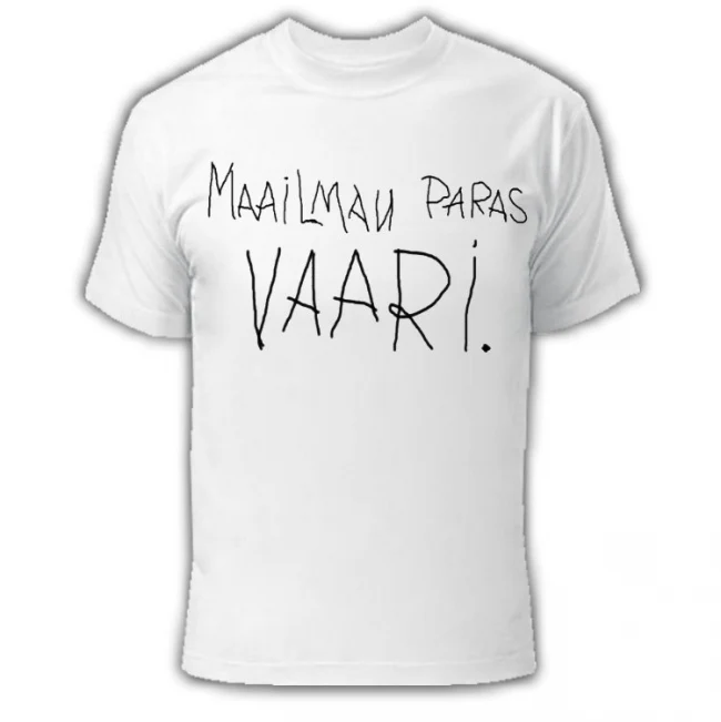 T-PAITA - MAAILMAN PARAS VAARI VALK.