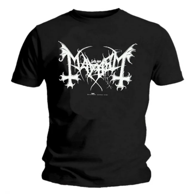 T-PAITA MUSTA - MAYHEM (00 761)