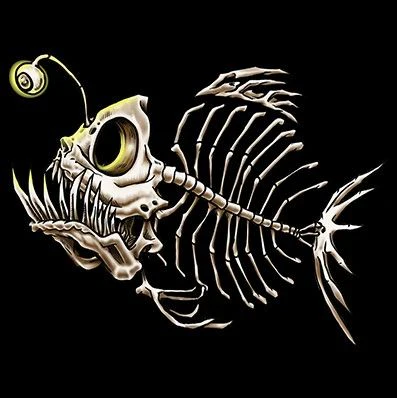 T-PAITA musta - ANGLER FISH (539) - Image 2