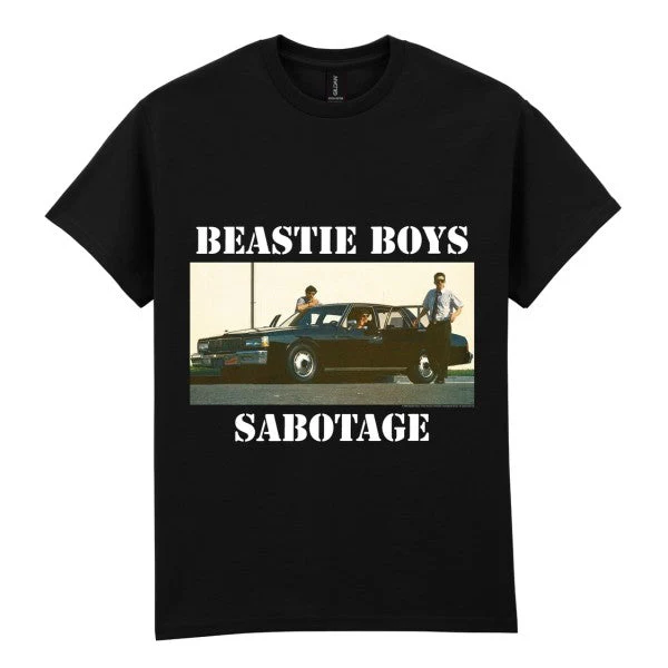 T-PAITA musta - Beastie Boys Sabotage (LF8130)