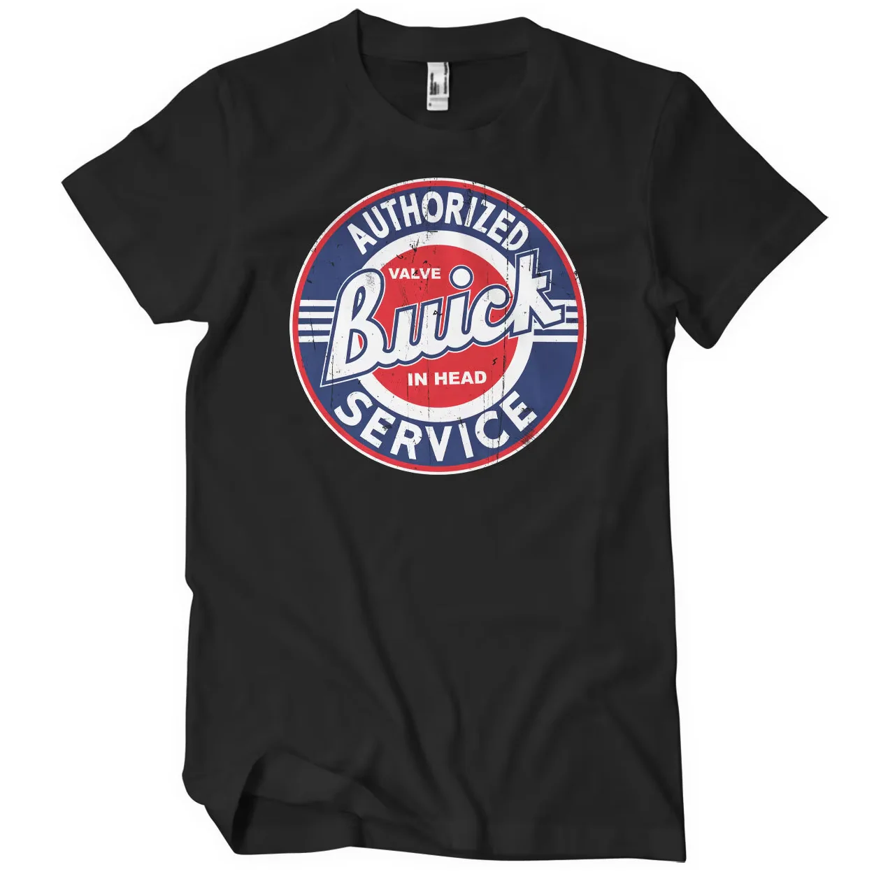 T-PAITA musta - Buick Service Logo