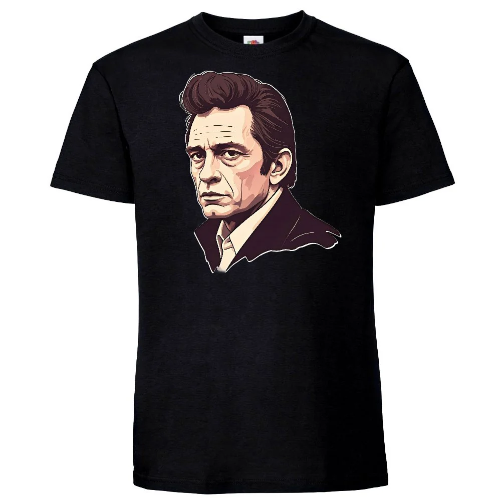 T-paita musta - Johnny Cash (00 577)