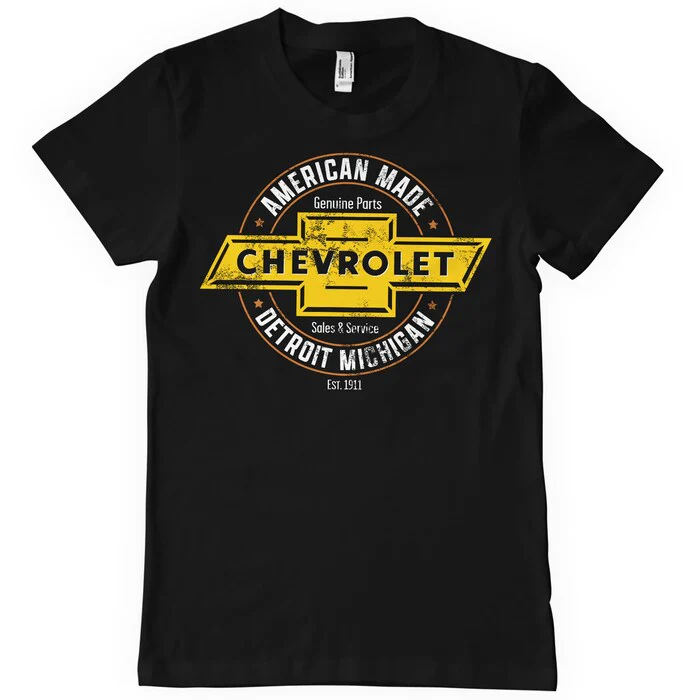 T-PAITA musta - Chevrolet - American Made - Image 2