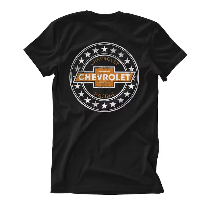 T-PAITA musta - Chevrolet Racing T-Shirt - Image 2