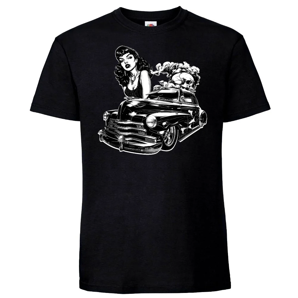 T-PAITA MUSTA - Chicano Lowrider (00 3042)