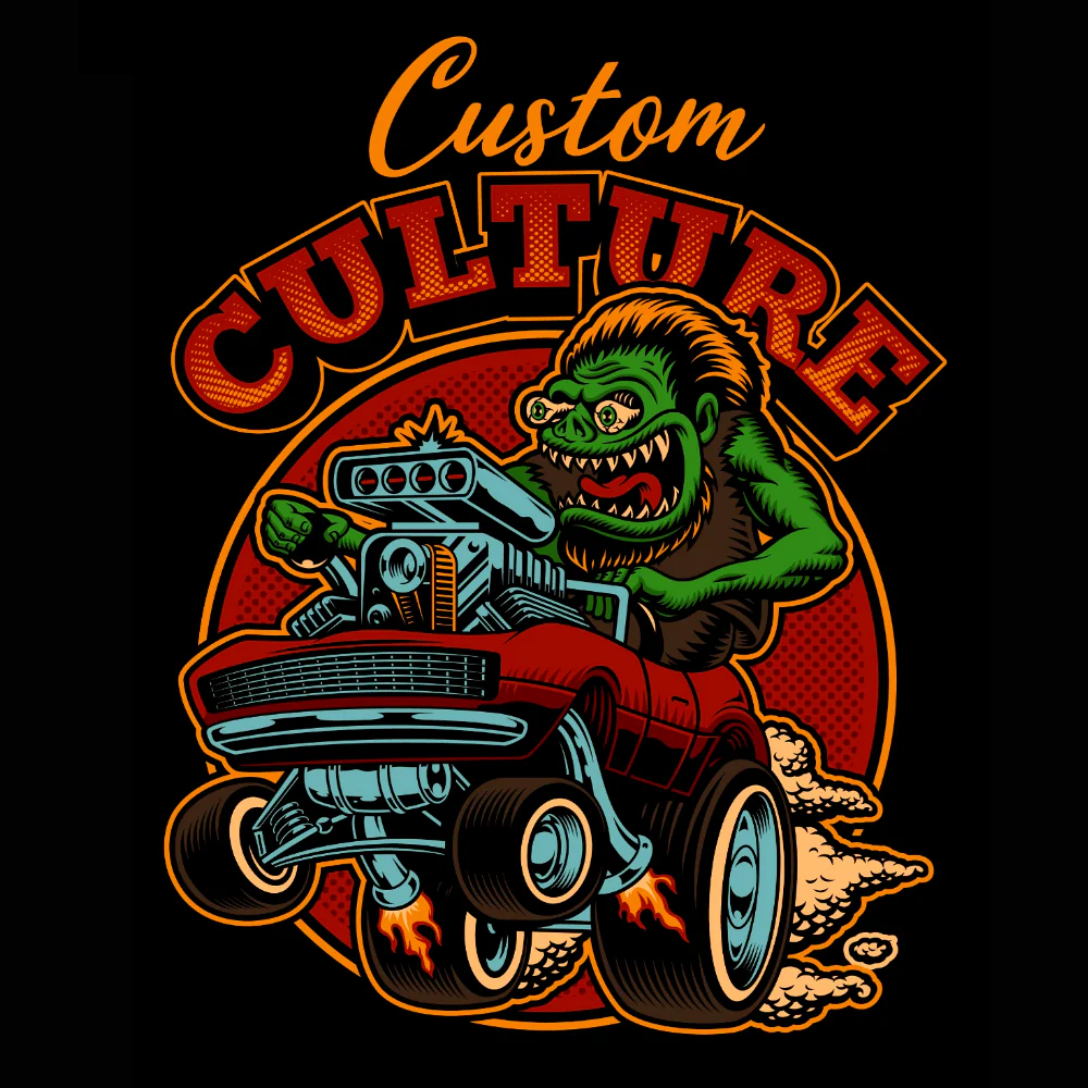 T-PAITA MUSTA - MONSTER TRUCK (00 2828) - Image 2