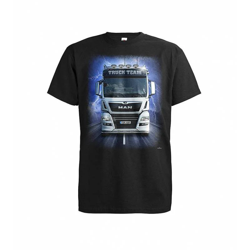T-PAITA MUSTA - DC MAN Truck Team