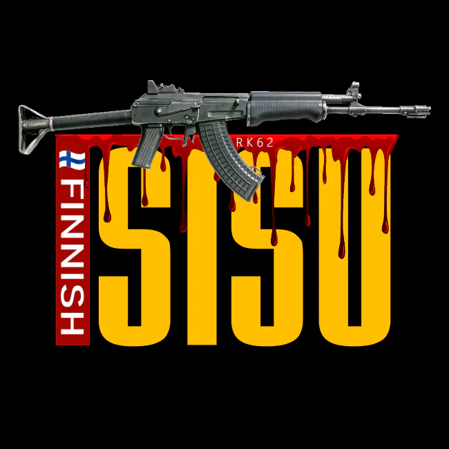 T-PAITA musta - FINNISH SISU RK-62 (00 3025) - Image 2