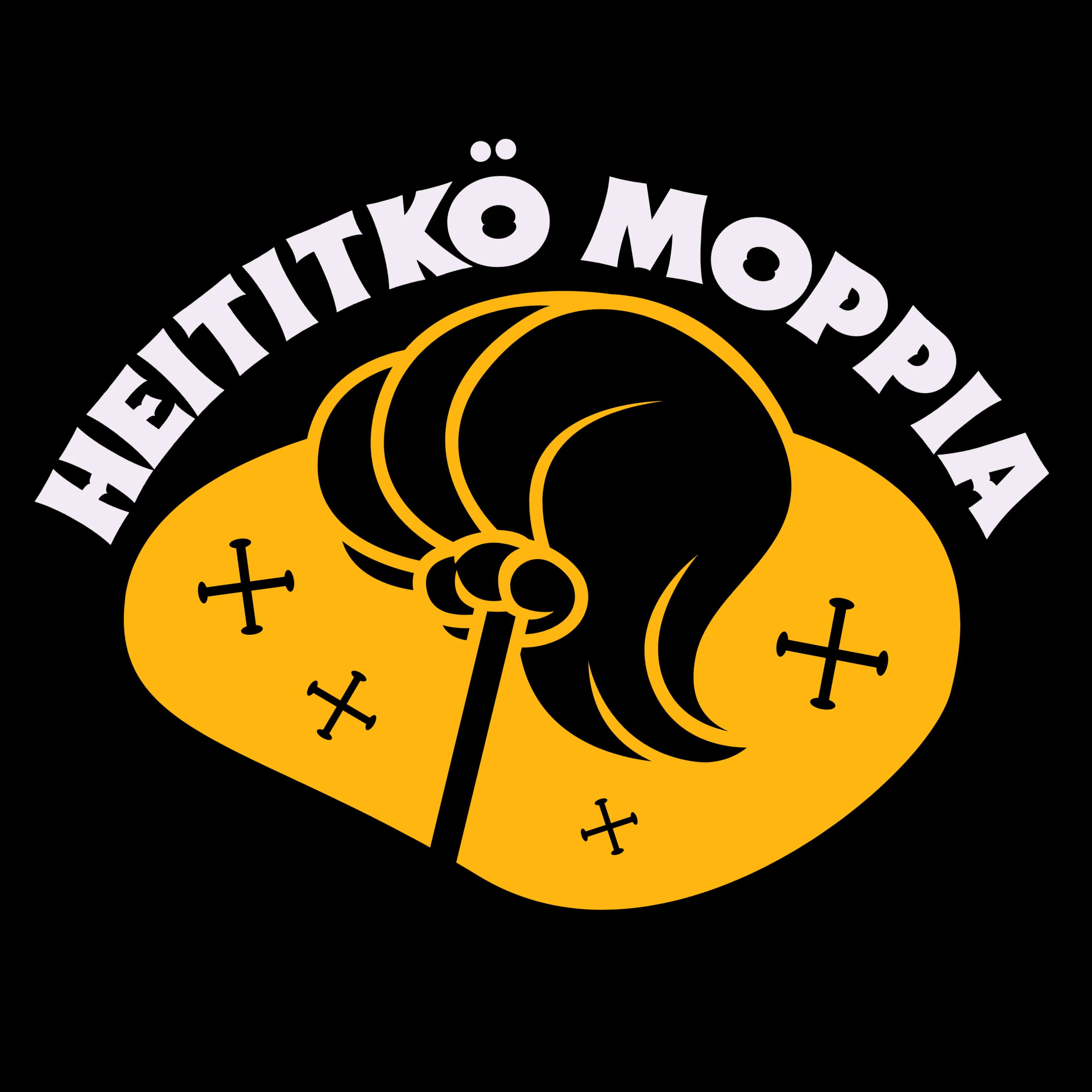 T-PAITA MUSTA - HEITITKÖ MOPPIA - KAMALA LUONNE (3063) - Image 2