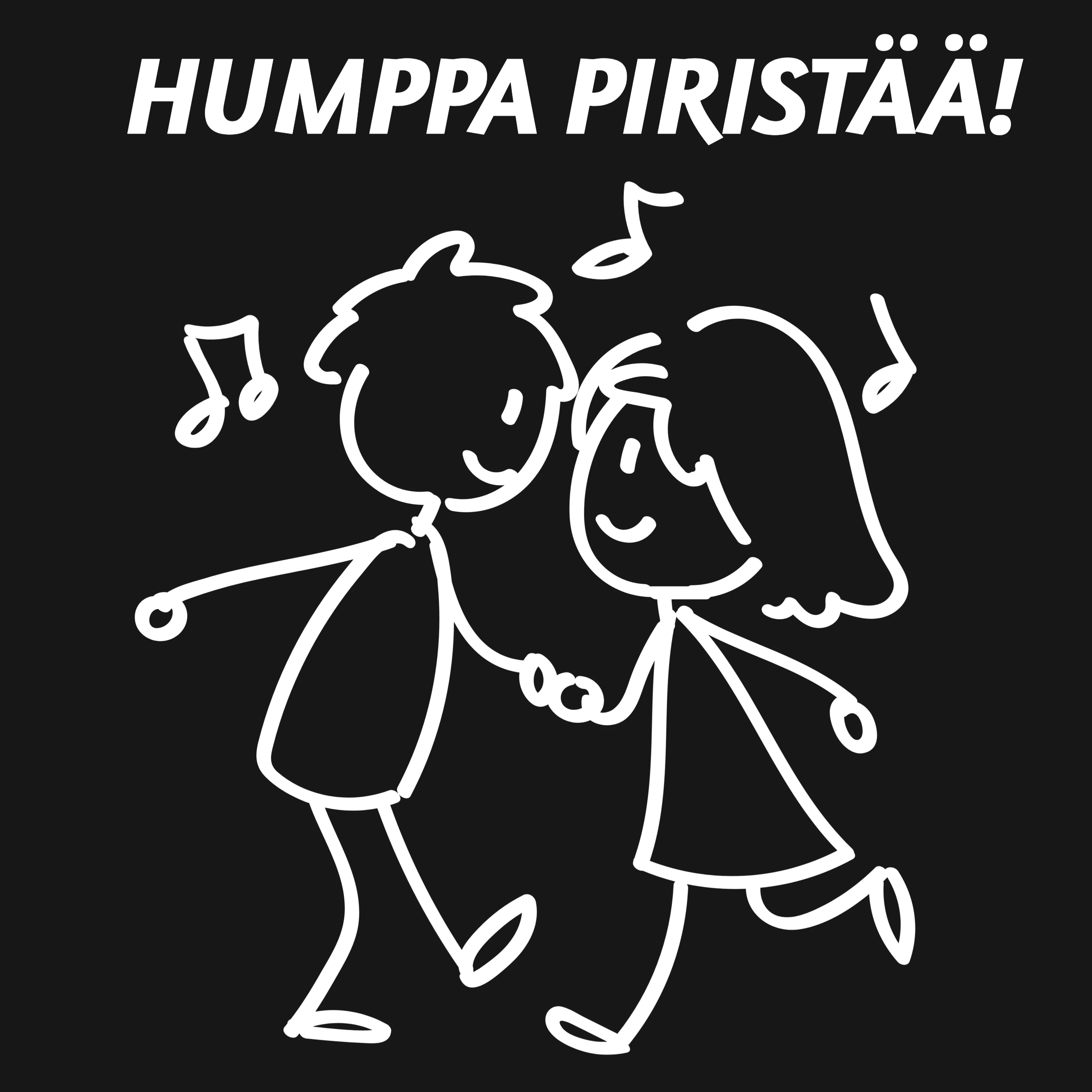 T-PAITA MUSTA - HUMPPA PIRISTÄÄ - KAMALA LUONNE (2848) - Image 2