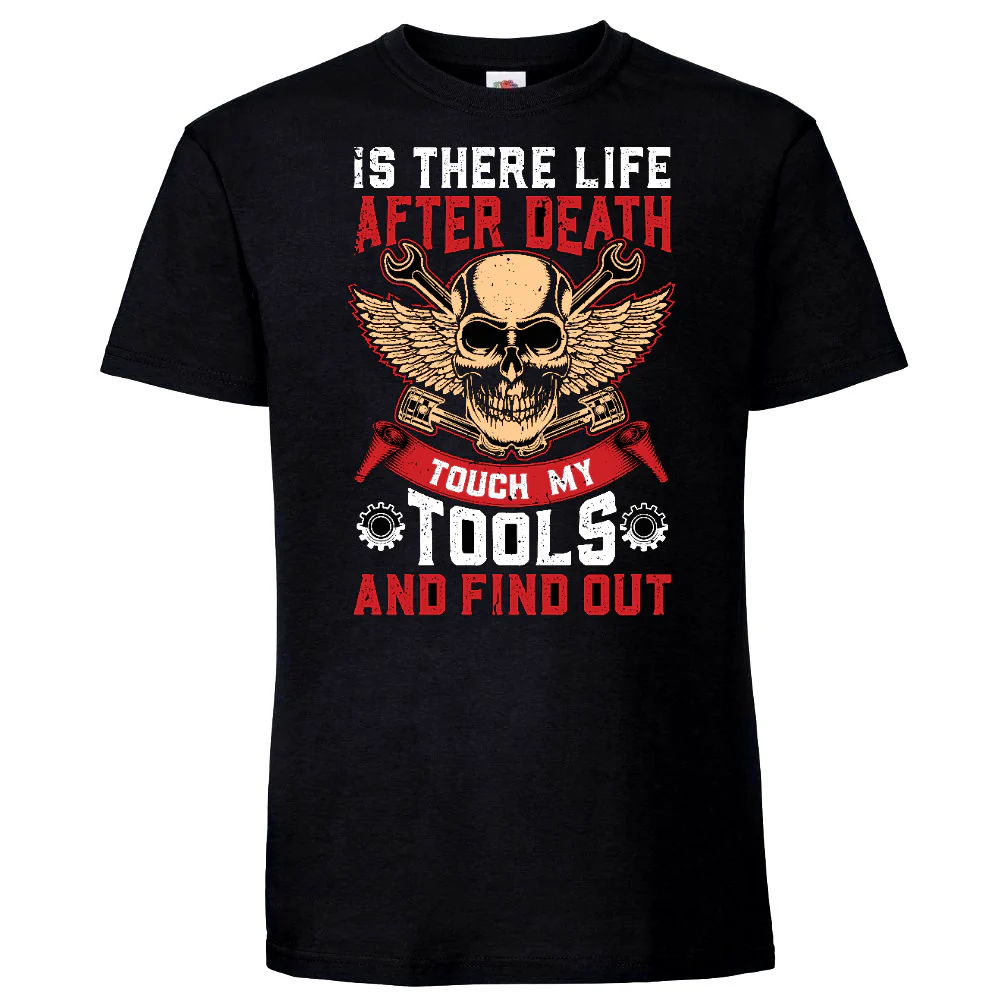 T-PAITA MUSTA - IS THERE LIFE AFTER DEATH (3080)