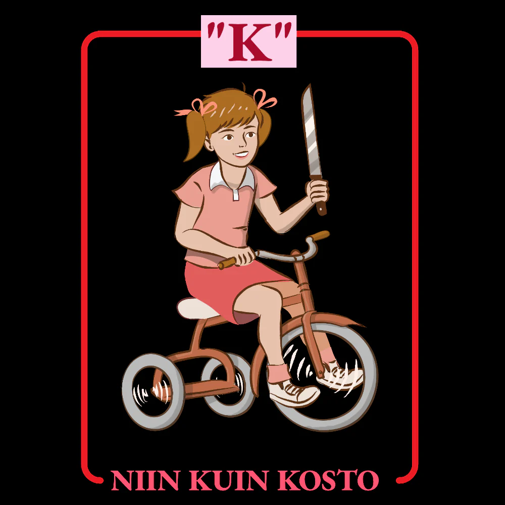 T-PAITA MUSTA - K NIIN KUIN KOSTO (00 2730) - Image 2