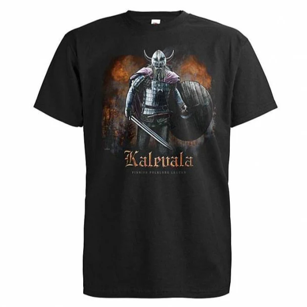 T-PAITA musta - Kalevala Legend