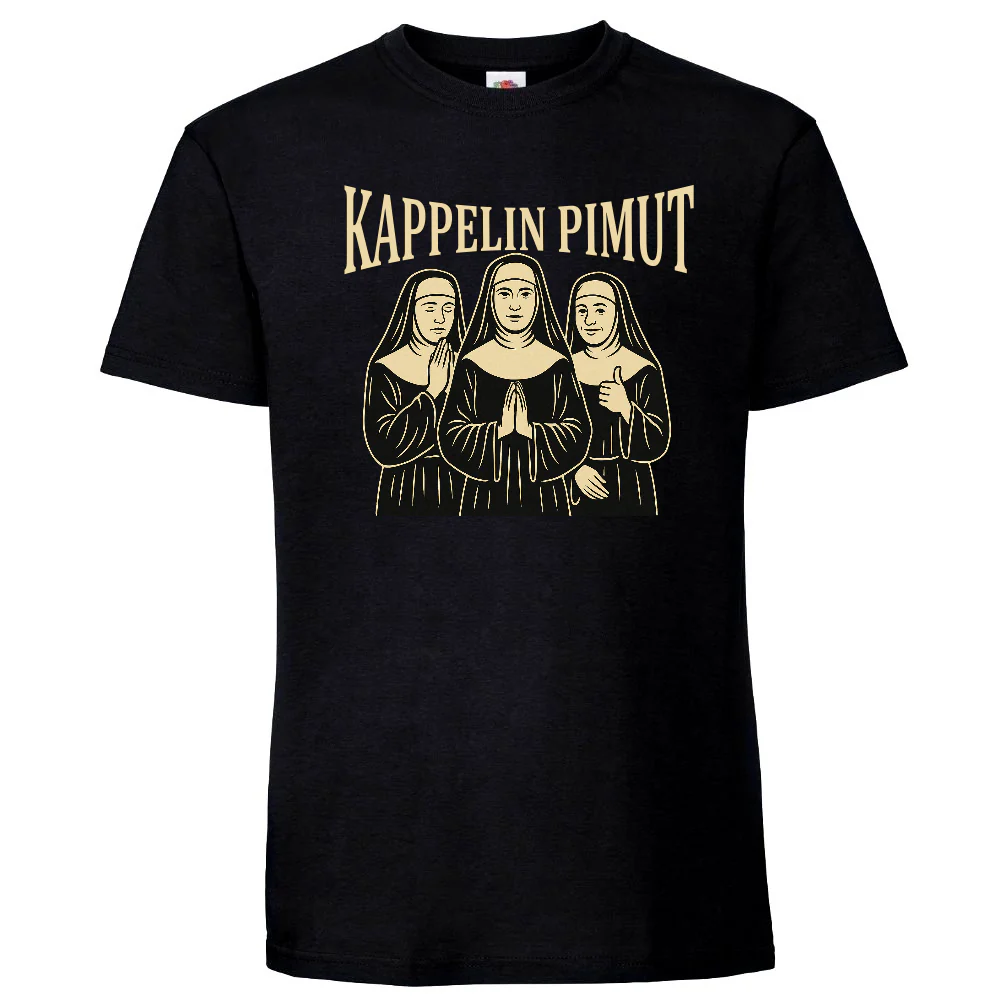 T-PAITA MUSTA - KAPPELIN PIMUT - KAMALA LUONNE (00 230)