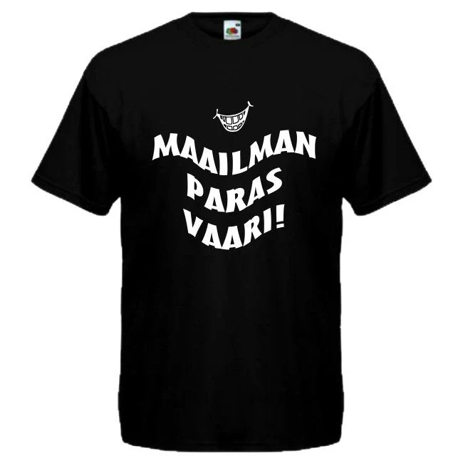 T-PAITA musta -  Maailman paras vaari! (00 2425)
