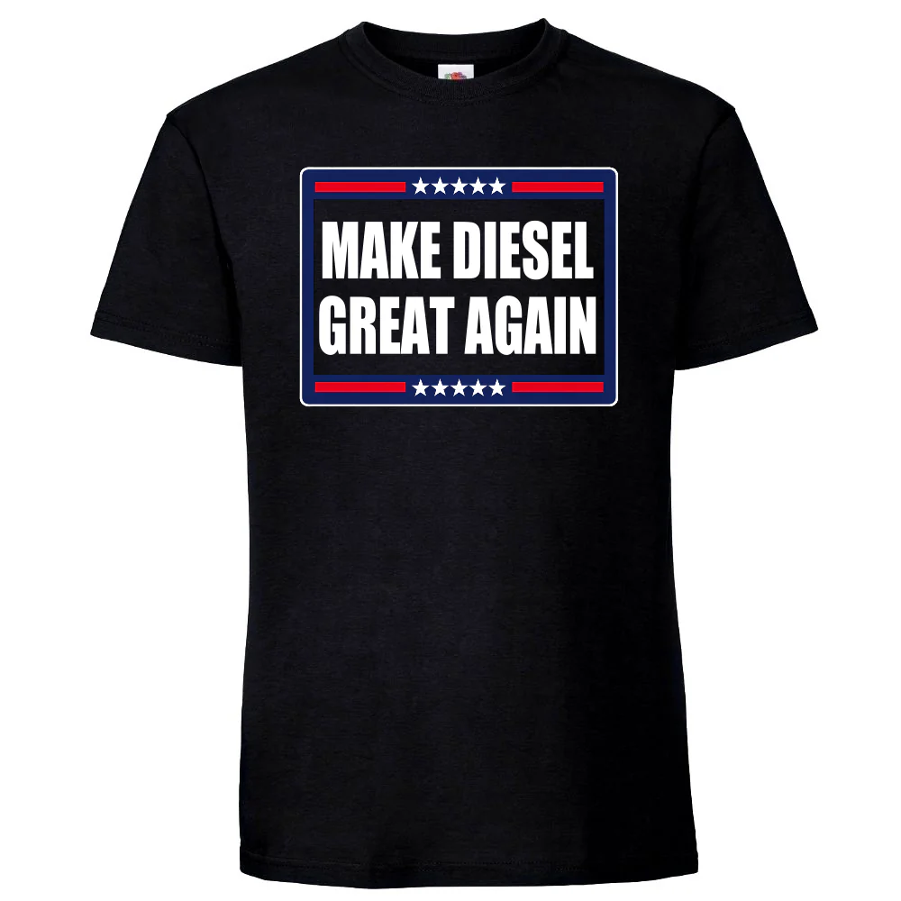 T-PAITA MUSTA - MAKE DIESEL GREAT AGAIN (3229)