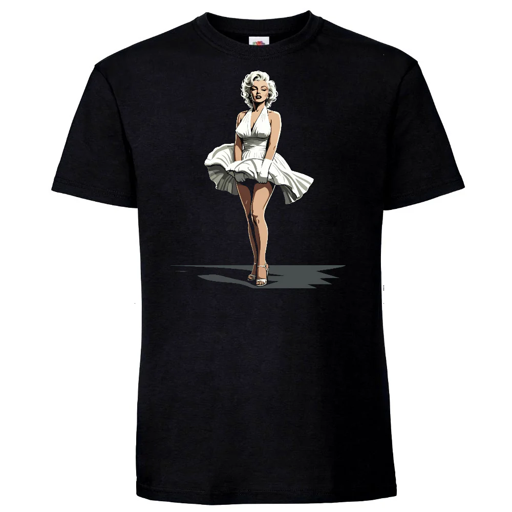 T-PAITA musta - MARILYN (00 578)