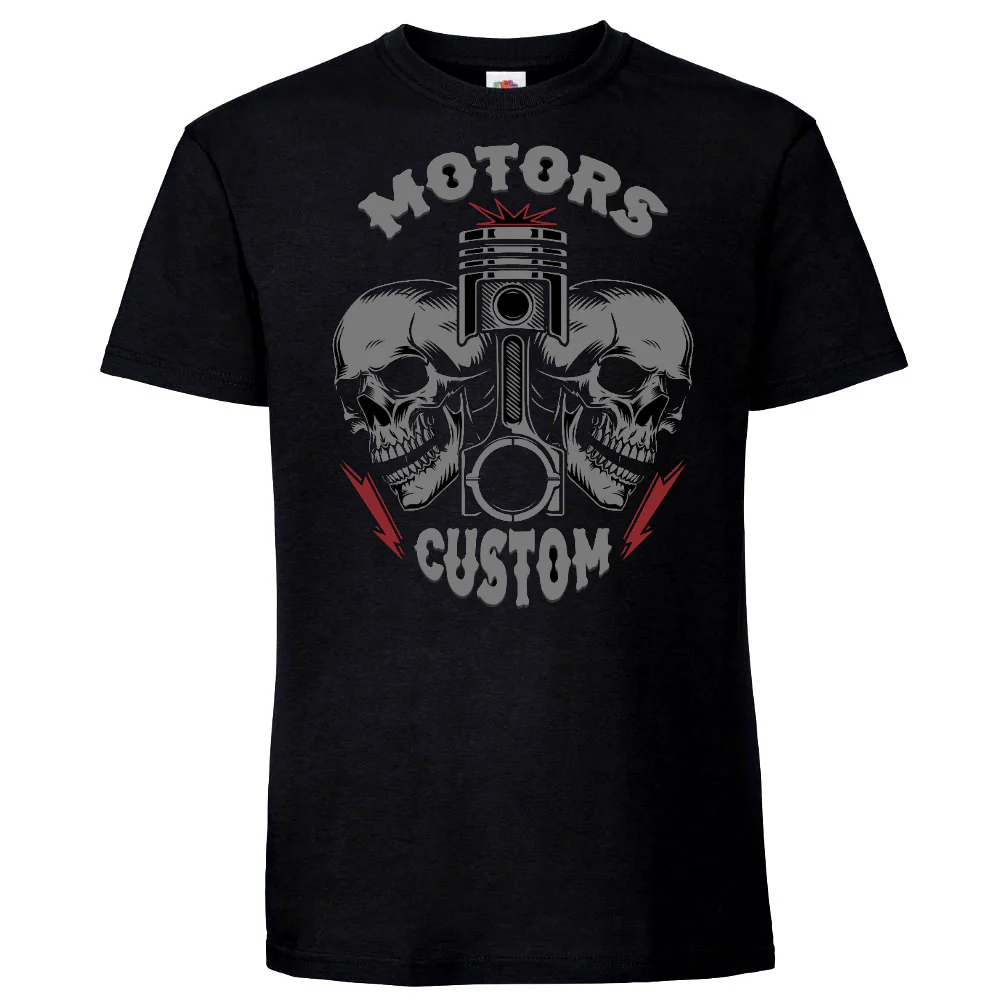 T-PAITA MUSTA - Iron Motor Brotherhood (4012)