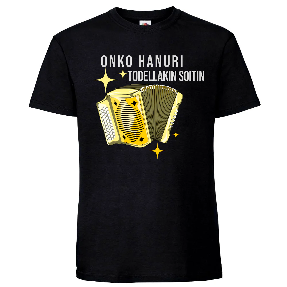 T-PAITA MUSTA - Onko hanuri todellakin soitin (00 683)