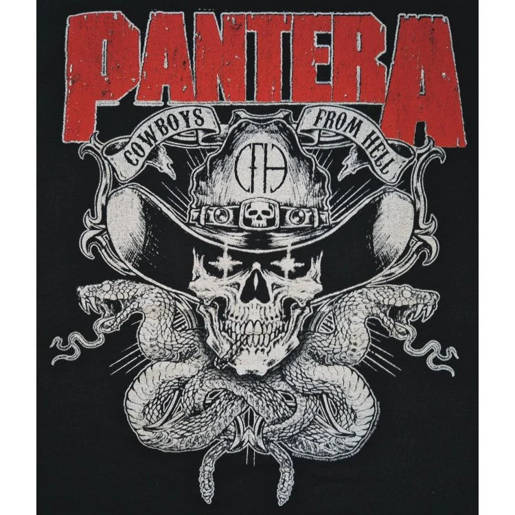 T-PAITA musta - Pantera Cowboys From Hell (LF8689) - Image 2