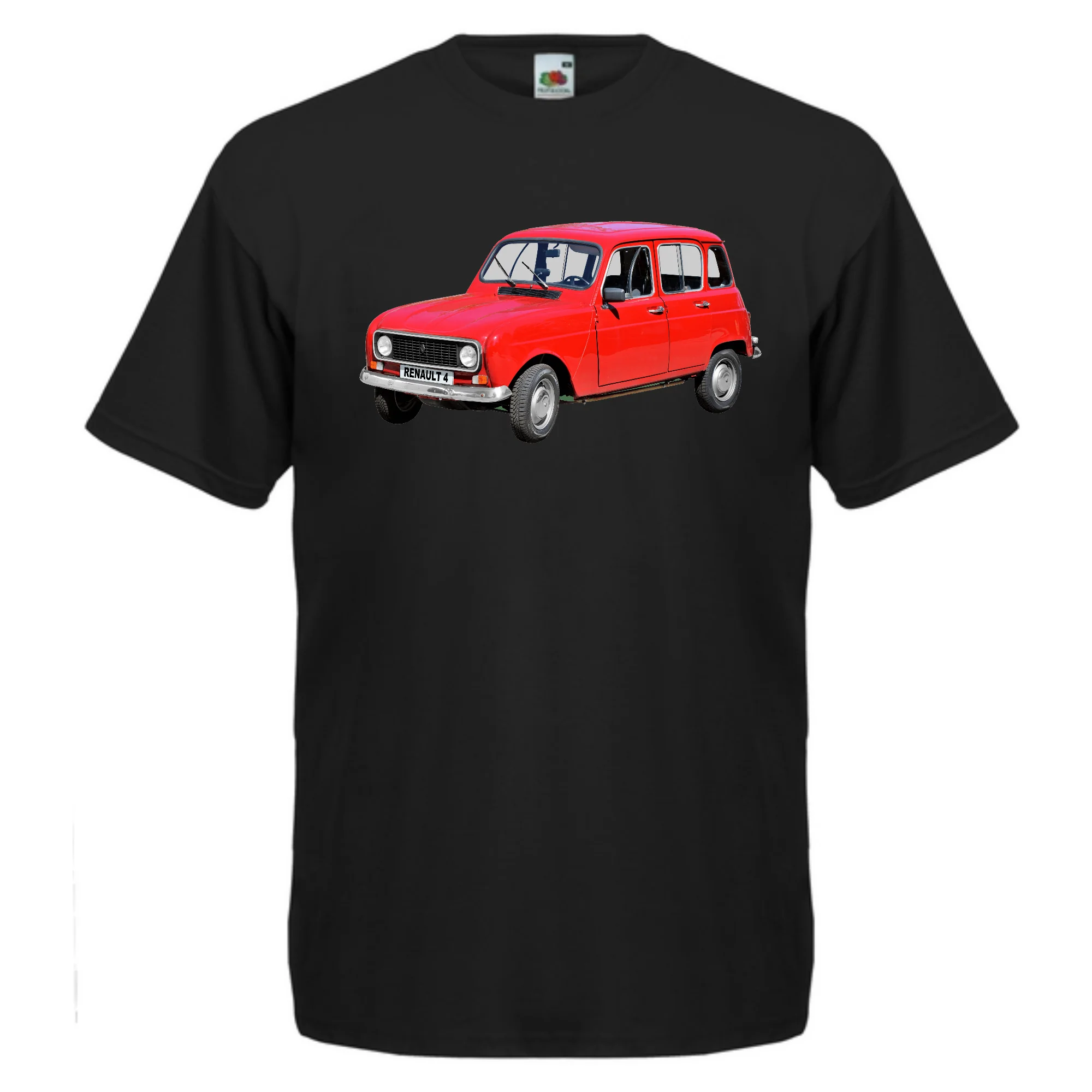 T-PAITA musta - Renault 4 Tipparellu (2982)