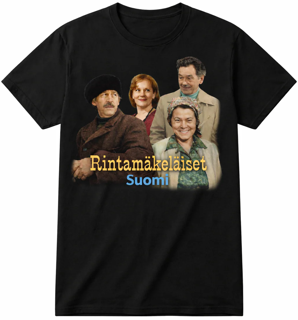 T-paita musta - RINTAMĂKELĂISET Suomi