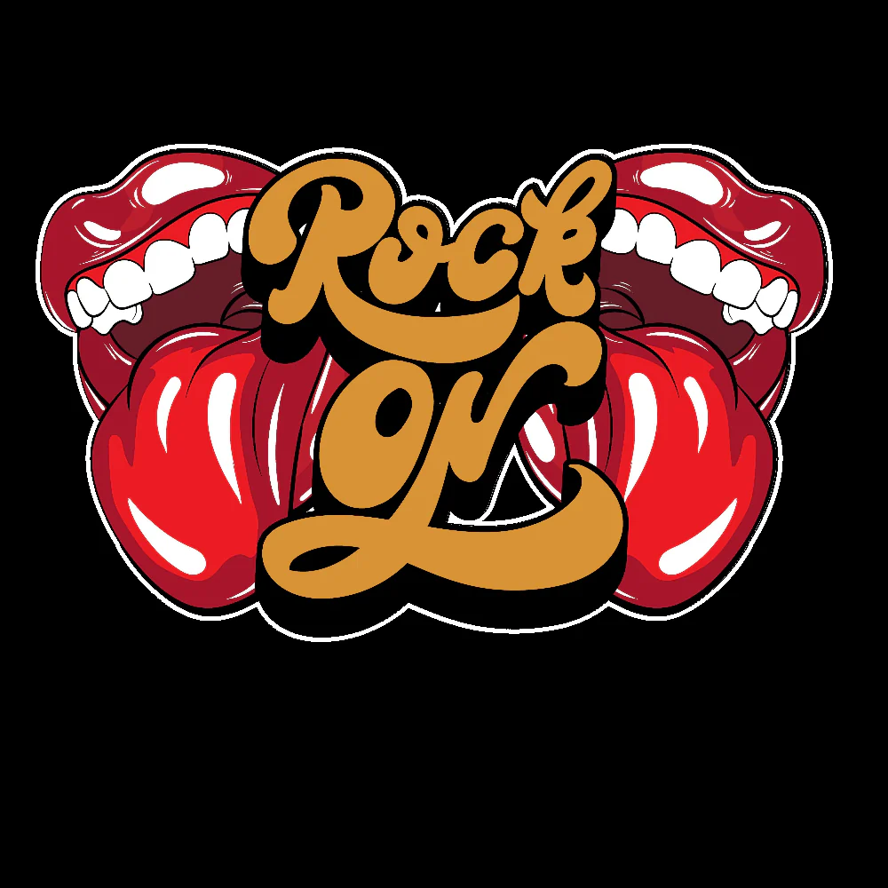 T-PAITA MUSTA - ROCK ON (2902) - Image 2