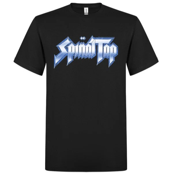 T-PAITA musta - Spinal Tap Logo (LF8701)