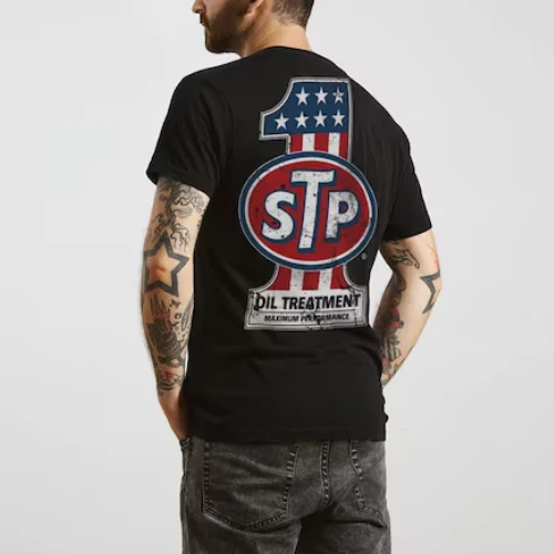 T-PAITA musta - STP AMERICAN NO. 1 - Image 2