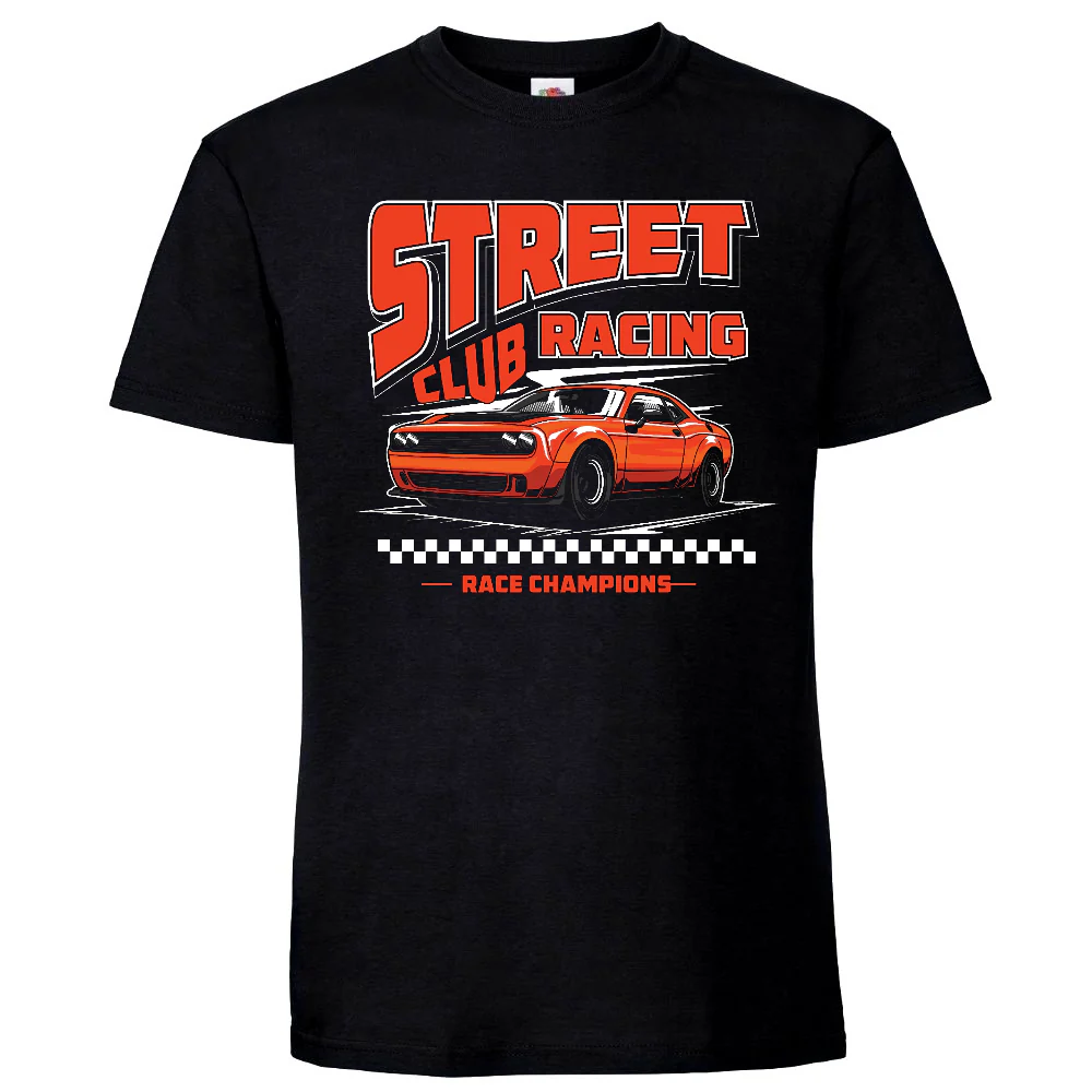 T-PAITA MUSTA - Street Club Racing (3171)