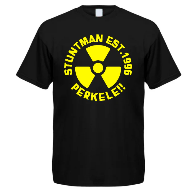 T-PAITA MUSTA - STUNTMAN PRK SÄTEILY (00 546)