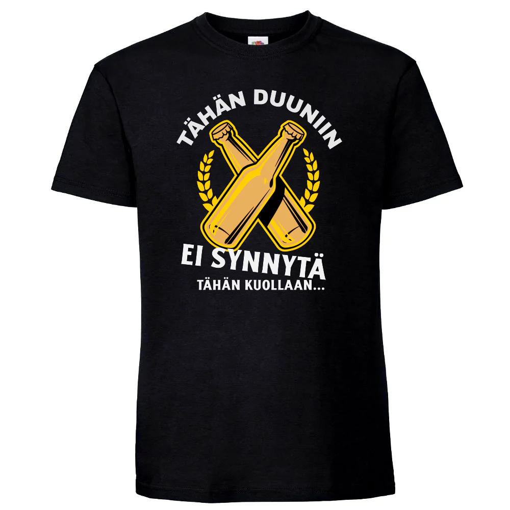 T-PAITA MUSTA - TÄHÄN DUUNIIN / MESTARIT (3168) - Image 2