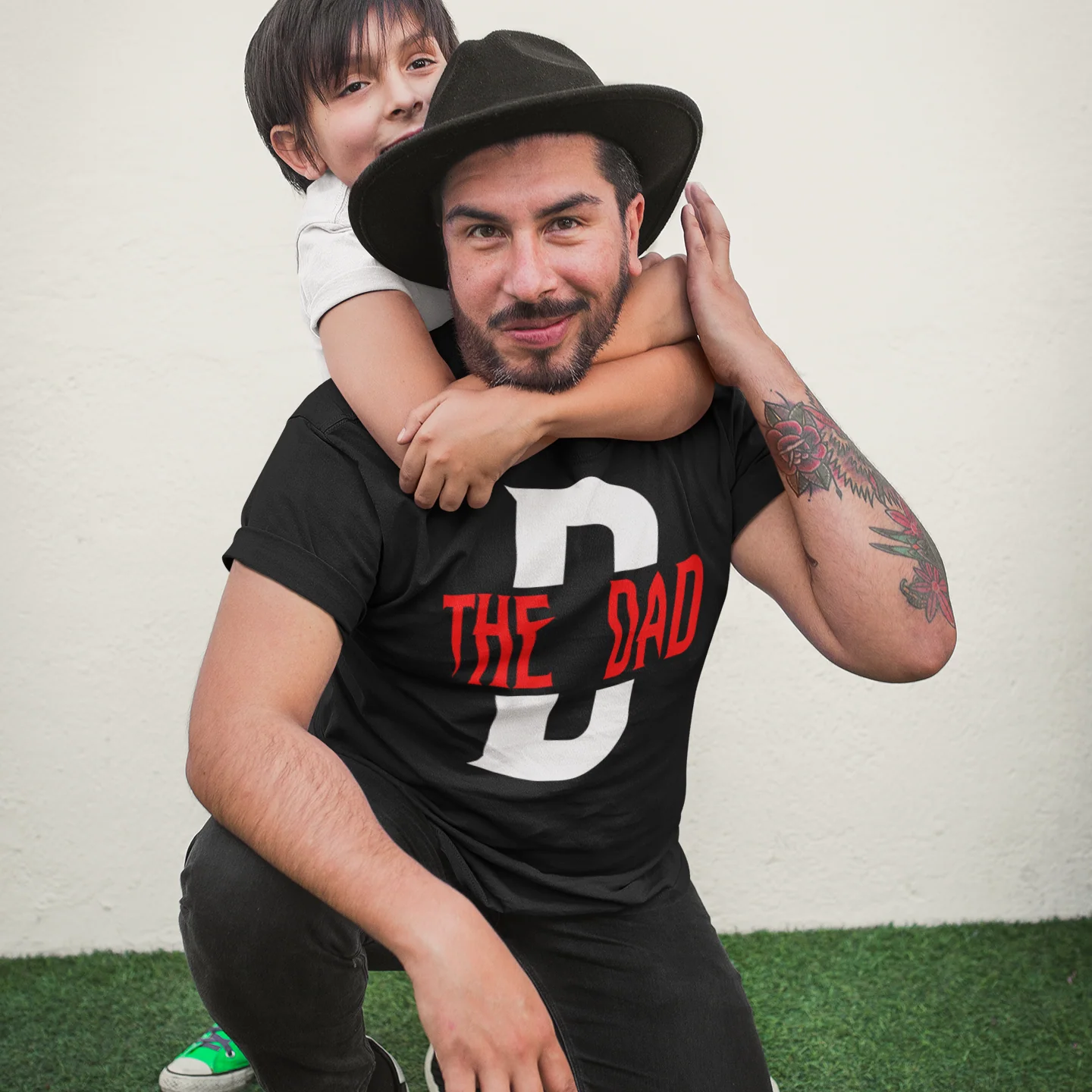 T-PAITA musta - THE DAD (00 680)