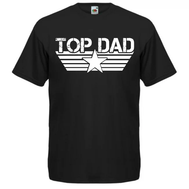 T-PAITA MUSTA - TOP DAD (00 1500)