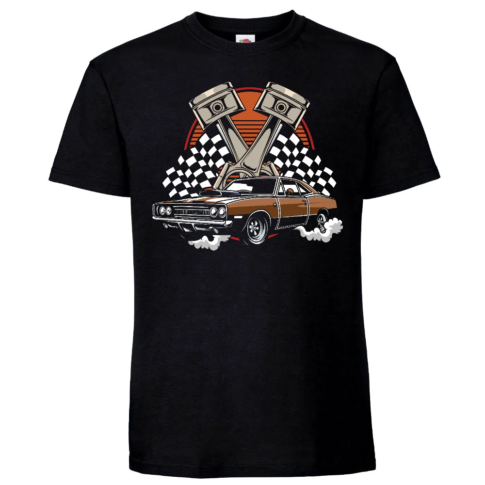 T-PAITA MUSTA - Torque Legend â Classic Muscle Power (3173)