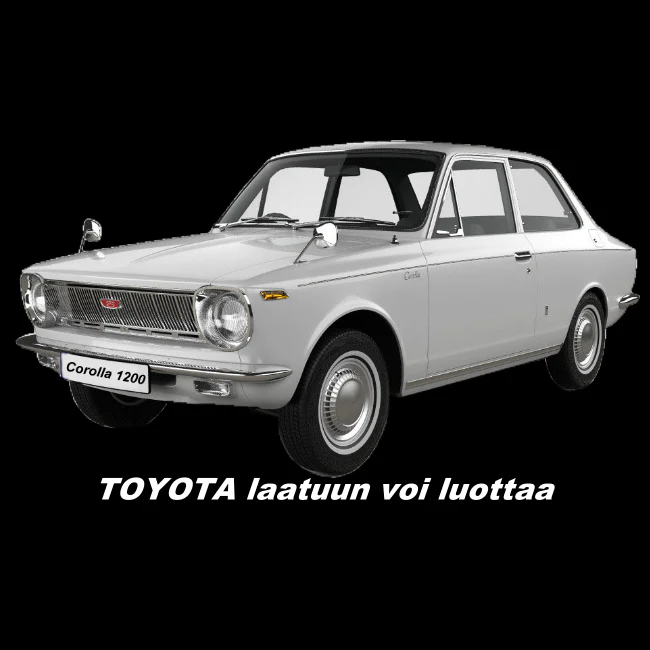 T-PAITA MUSTA - TOYOTA LAATUUN VOI LUOTTAA (00 2262) - Image 2
