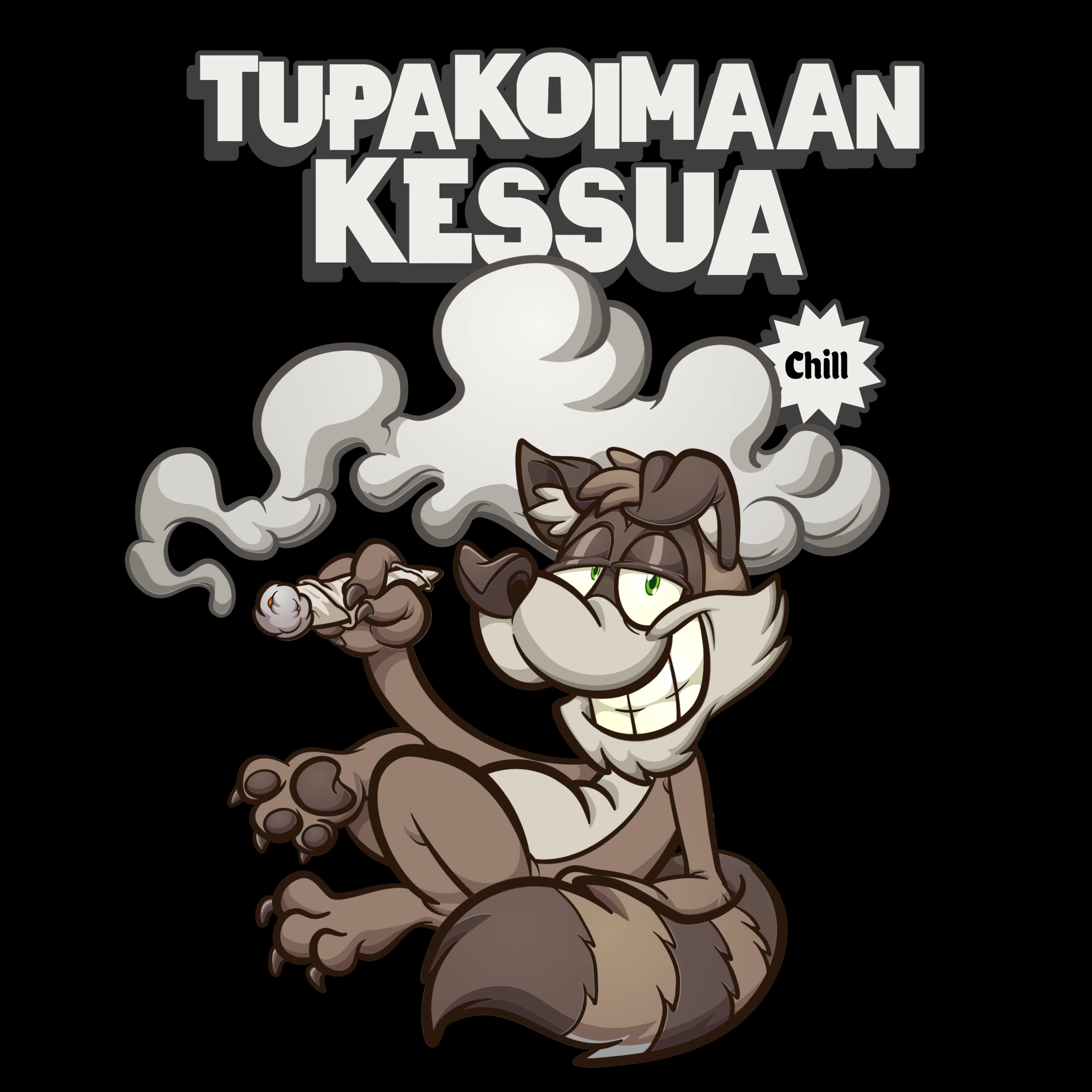 T-PAITA MUSTA - TUPAKOIMAAN KESSUA - KAMALA LUONNE (2847) - Image 2