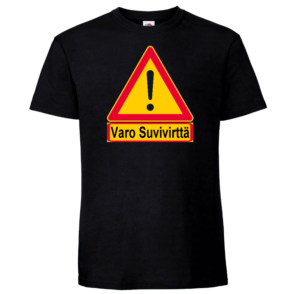 T-PAITA MUSTA - VARO SUVIVIRTTĂ - Image 2