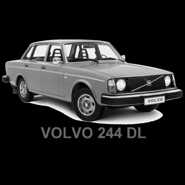 T-PAITA MUSTA - VOLVO 244 DL (00 2265) - Image 2