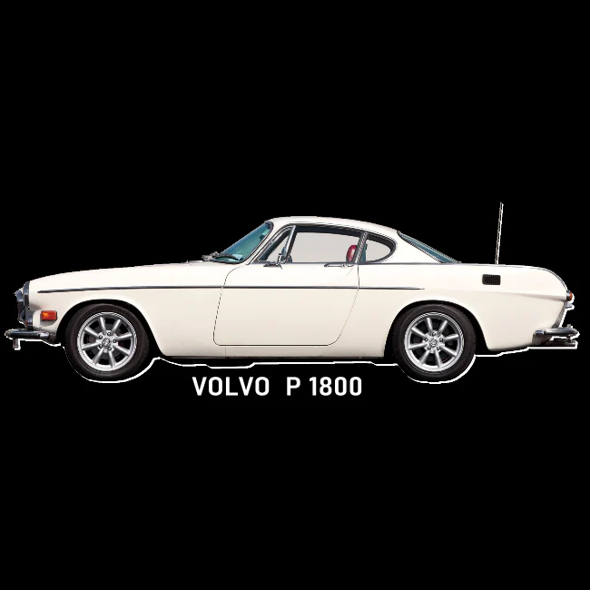 T-PAITA MUSTA - VOLVO (PYHIMYS) P1800  (2284) - Image 2