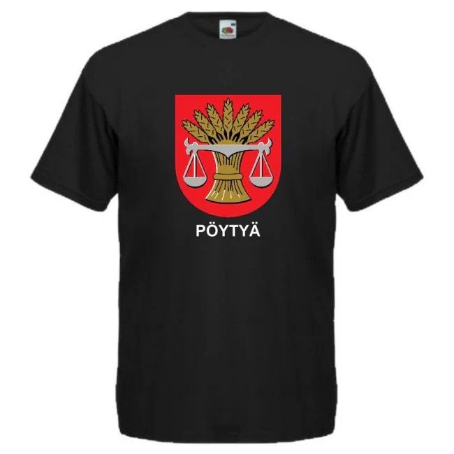 T-PAITA - PÖYTYÄ VAAKUNALLA