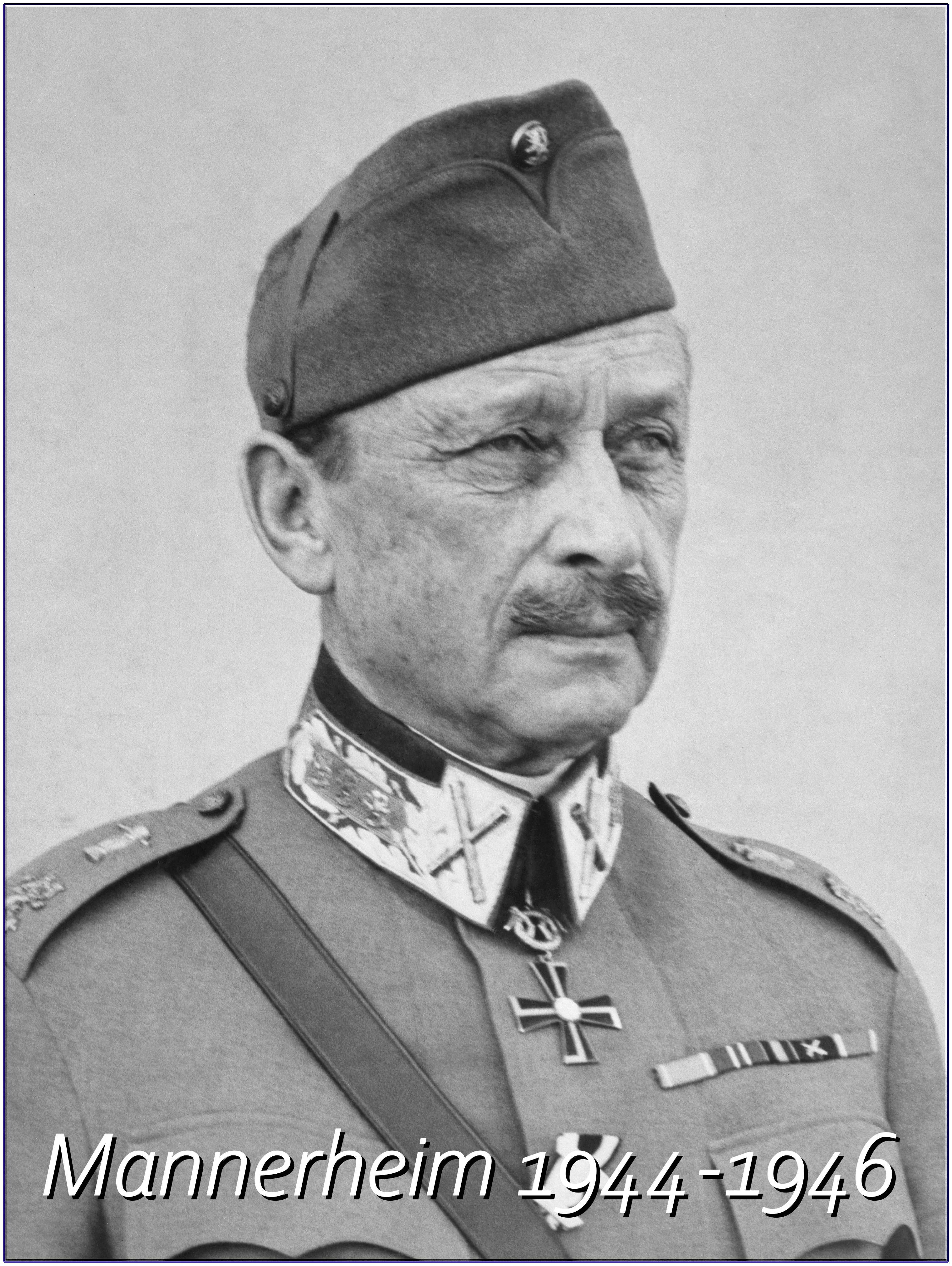 T-PAITA  - PRESIDENTTI   MANNERHEIM  1944-1946 - Image 2
