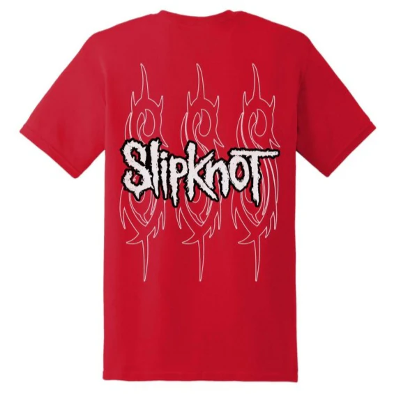 T-PAITA punainen - Slipknot JudgePhoto (LF8684) - Image 2