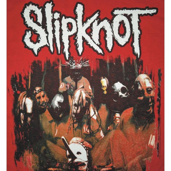 T-PAITA punainen - Slipknot JudgePhoto (LF8684) - Image 3