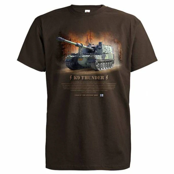 T-PAITA ruskea - DC K9 Thunder Panssari T-paita