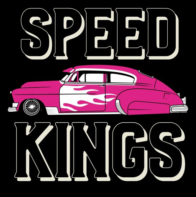 T-PAITA MUSTA - PINK CAR - SPEED KINGS (00 757) - Image 3